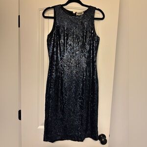 Mark & John by Gopal Navy Vintage Cocktail Dress